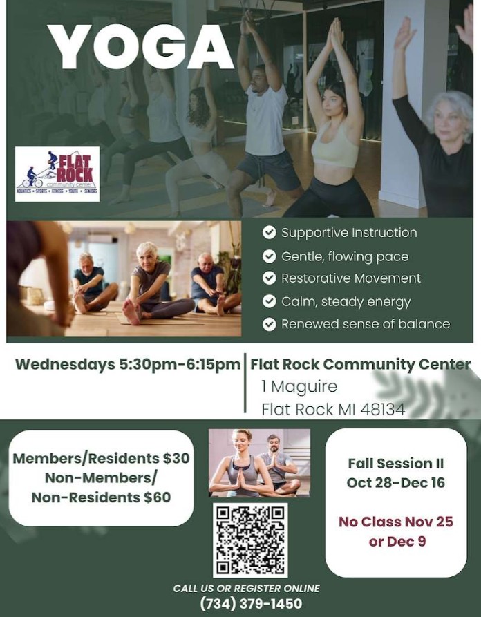 Yoga FAll Session II 2026